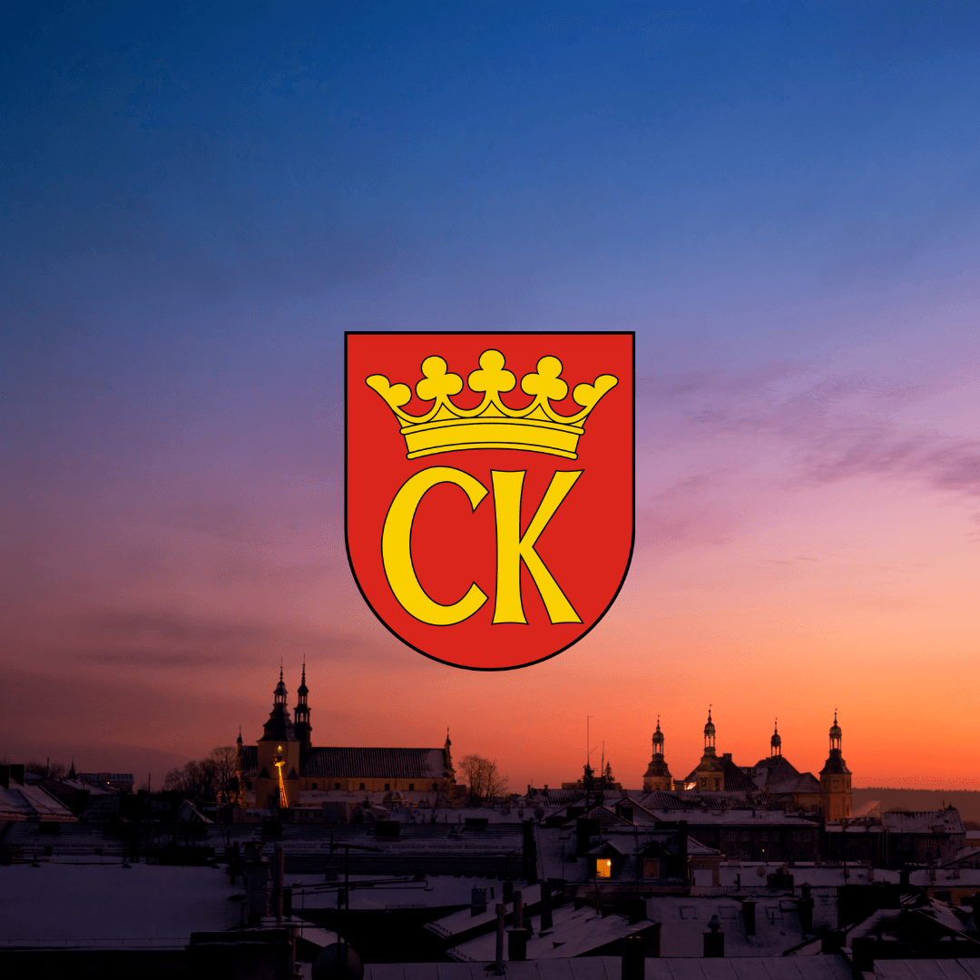 Panorama Kielc - Logo miasta